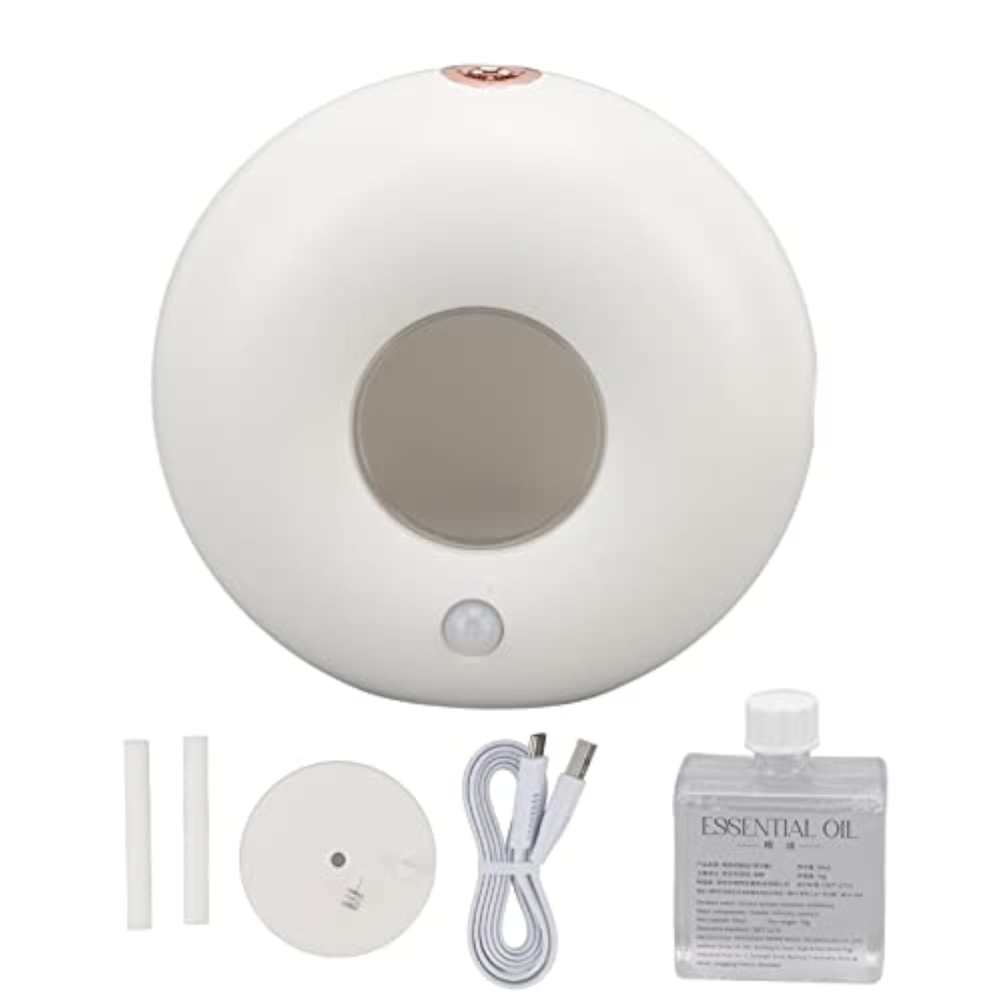 Essential Aroma Humidifier, Mini Donut Shaped Diffuser